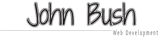 Stylized logo for John Bush